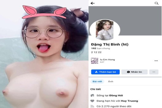 Sex nữ sinh Đặng Thị Bình xinh bướm ti đều hồng