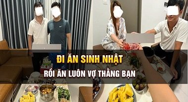 Sinh nhật địt nhau với vợ bạn